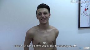 Dirty Scout ~ Casting Hot Sex with a Cute Twink Newcomer