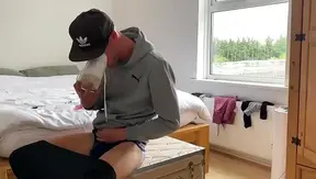 Scally Gets Edged Up and Cums on His Boyfriend 18+’s White Nikes