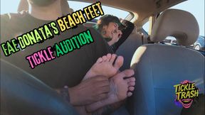 (Lost Clip) Fae's Beach Feet Tickle Audition