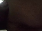 First selfie smooth ass and cum