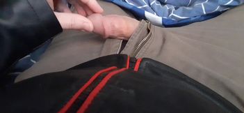 Edging in Red and Black Leather Jacket