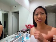 Only Fans Model Trucici Denies Sex To Her Tinder Date And Gives JOI While She Masturbates