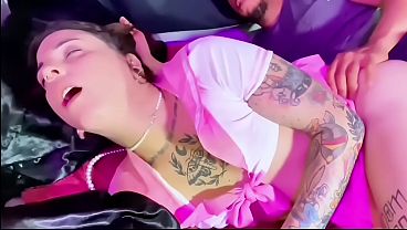 Trans Girl Emma Submissive Roleplay - Deepthroat Rough Anal and Creampie