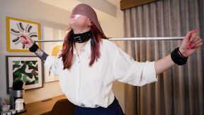 Secretary's Wedgie Bondage Punishment Featuring Zorii