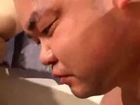 Chubby Japanese guys get frisky