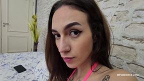 SWALLOW MY FEET IN DIFFICULT POSITIONS - VOL #607 - NEW VIDEO MF - JUNE 2024 - CLIP 01