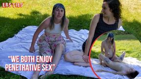 Ersties - Hot Babes Play Outdoors Together