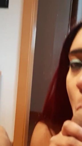 Jaw-dropping moment from &quot;sloppy blowjob and POV rimjob rimming&quot;