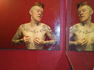 Trans Guy, Erotic Dancing, Masturbation