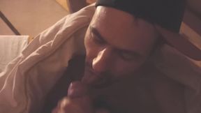 Justin Loses His Bet and Has to Suck His Friend