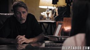 Gia Paige confesses her sins before  priest pounds her