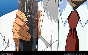 Anime nurse fucked with massive vibrator