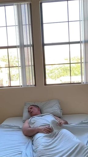 Watching Him Drift Between Shirts and Shorts