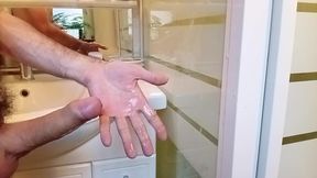 Big cumshot after a week of abstinence