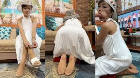 Madame gives Blow job