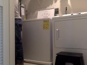 Worker Sagging Jeans and Dick Slip