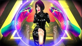 Be happy with a dirty feet, beta loser! - JOI, FOOT DOMINATION, MESMERIZE , PVC , SMELLY