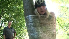 Threesome Outdoor BDSM