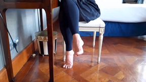 Selena's Half Clothed Sex Games During Break