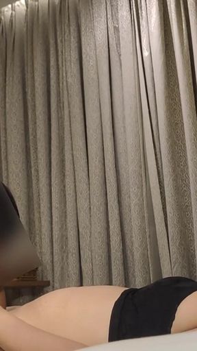 Hotel Room Service Boy Made Me Crazy by Chatting My Chute