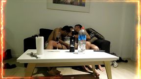 marido trae amante a su mujer , matrimonio de tres parte cuatro