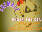 The Young Shemale hangs out under DR Nicks Desk at the Hospital and directs his strokes