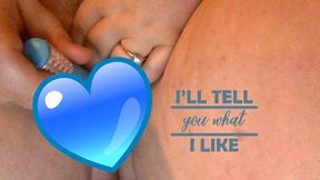 submissive Slut Playing with Clit and Pussy Closeup