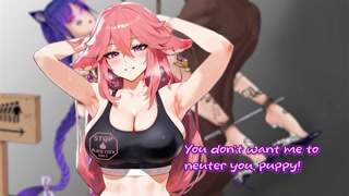 (Voiced Hentai JOI) QOS Yae Miko Edging Challenge after 2 weeks in Chastity!