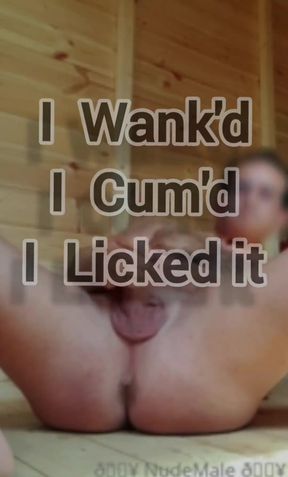 Wank &amp; Cum Eating