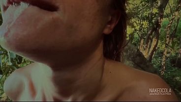 Blowjob and Sex in the jungle
