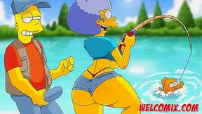 The Best Butt Scenes From Simpson’s World Uncut! Mom Hentai Gets Animated