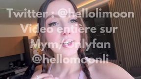 petite française libertine suce et avale le sperme