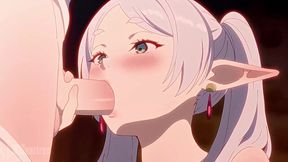 Anime Slut Frieren Gets Her Tight Pussy Pounded in Wild 2D Hentai Compilation