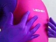 Mary playing Zentai and Leohex
