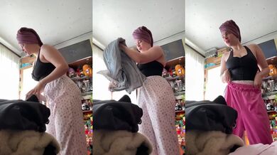 Beautiful Blonde Big Tits Gushing While Masturbating Solo