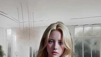 18YO athletic blonde rides all day in hyper-realistic AI-generated POV