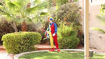 Busty Brittany Andrews Enjoys Ted E Squeezing Her Balloons!