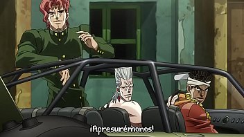 jojo&#039_s bizarre adventure stardust crusaders capitulo 24 (sin censura)