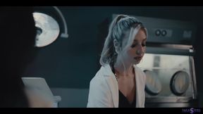 Cheerleader Kait - Parasite Mesmerizes A Brunette And A Cheerleader