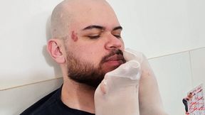 Foot gagging, part 2, by Morgana and Slave, FULL HD