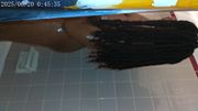 Deaf girl- spanking herself in the shower