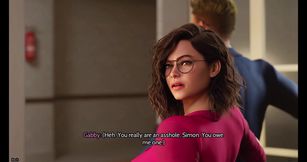 Freshwoman #10 - Julia Gave Simon a Blow Job Under the Table.