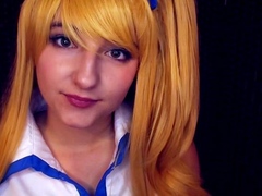 AftynRose ASMR - CosplASMR - Lucy from Fairytail needs a