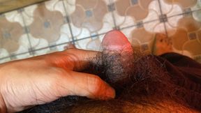 I masturbated in the bathroom it was really good