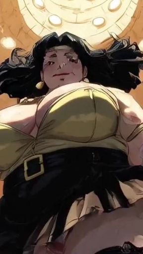 Ai Cartoon BBW Dancing Women Clips