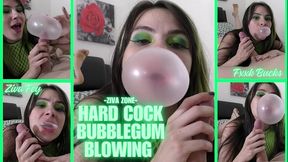 ziva fey - hard cock bubblegum blowing
