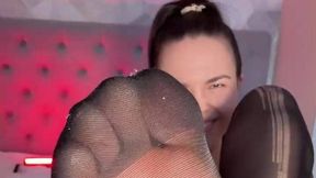 Video sent by @alinaromass @Feet Porn & #Brunette #Stockings #Shaved Pussy #Nude #Solo porno xxx | Tik.Porn
