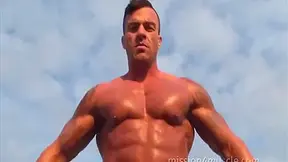Braden C Beach Posing