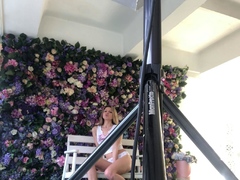 Blonde teen Sierras first erotic masturbation video