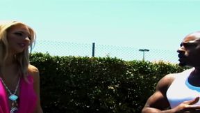 Jordan Kingsley&#039;s MILF Pussy Gets Deeply Fucked by a Huge Black Cock